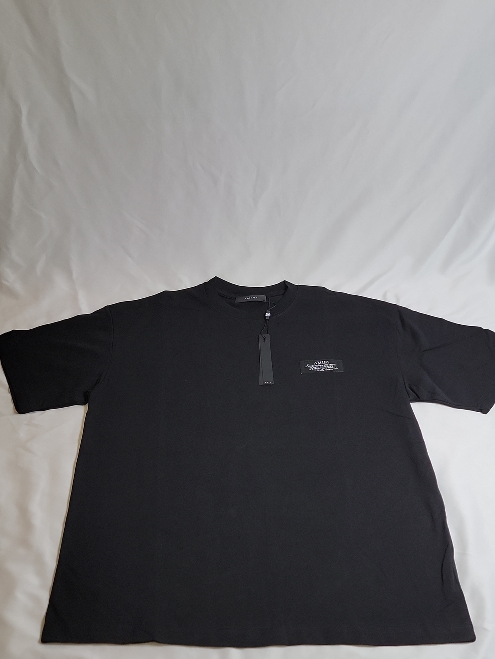 AMIRI Spirit Tee Black with Chest Logo